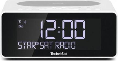 фото Настільний годинник з будильником Technisat Digitradio 52 white