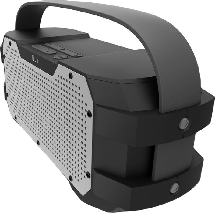 фото Портативна колонка iLuv Impact Level 3 Grey (IMPACTL3VEBK)