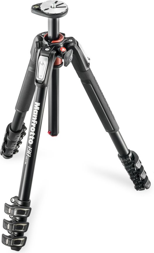 фото Настільний штатив Manfrotto 190 Aluminium 4-Section Tripod (MF-190XPRO4)