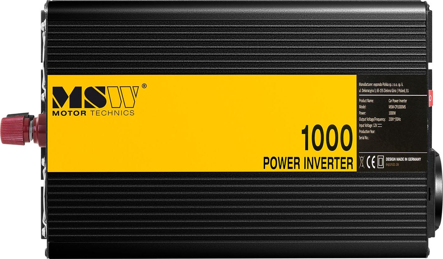 фото Перетворювач (інвертор) MSW 1000W (10060771)