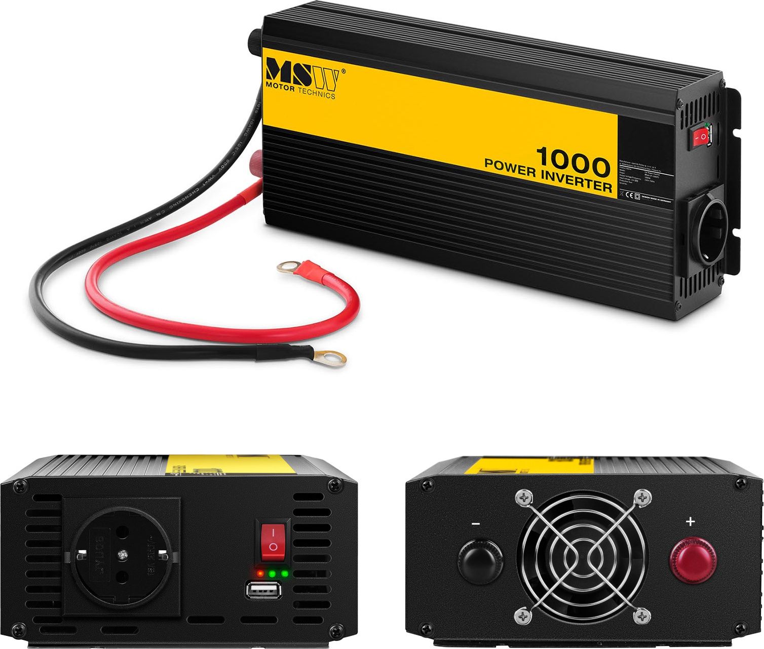 фото Перетворювач (інвертор) MSW 1000W/2000W (10060767)