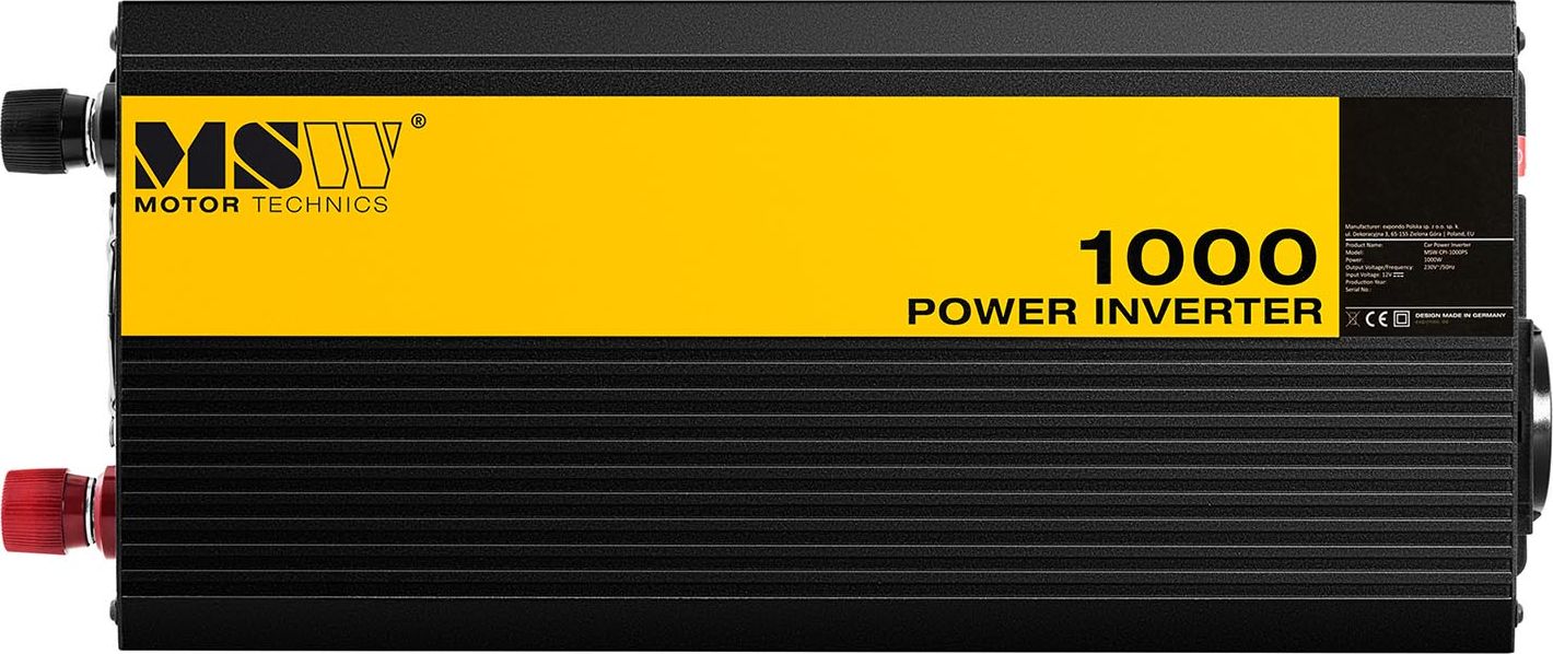 фото Перетворювач (інвертор) MSW 1000W/2000W (10060767)