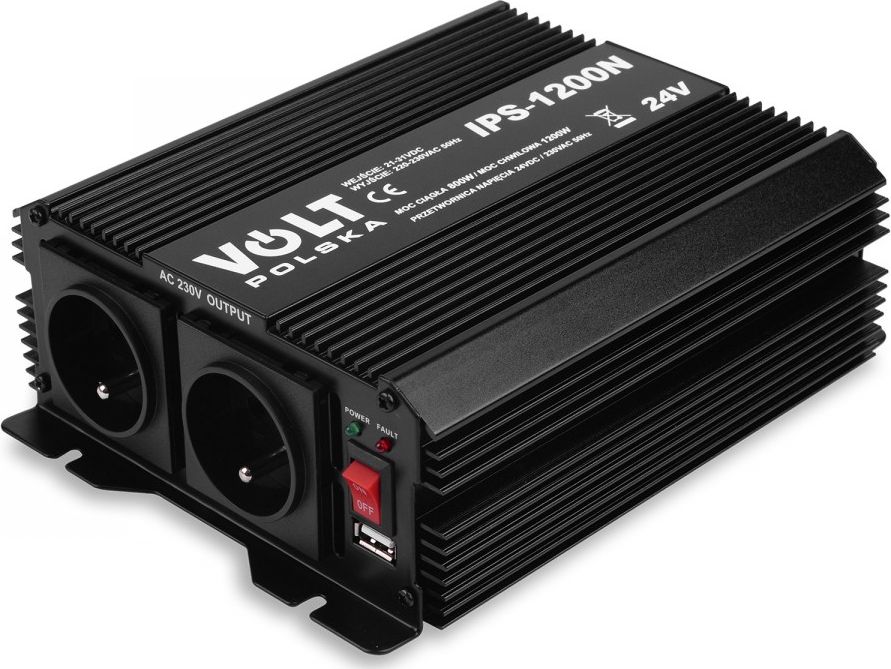 фото Преобразователь (инвертор) Volt Polska 800/1200W (AZO00D1231)