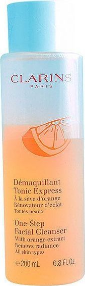 Clarins Dwufazowy Tonik do demakijażu twarzy One Step Facial 200 ml