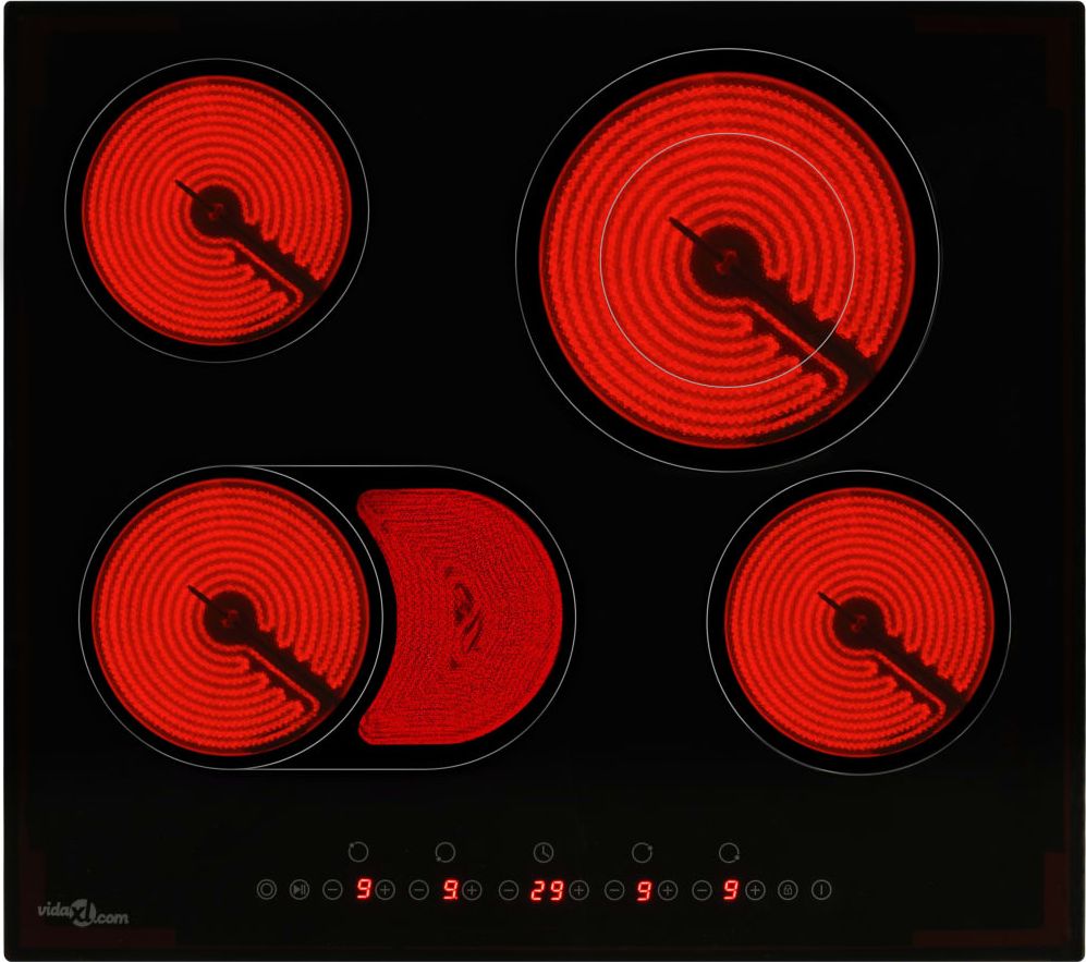 фото Індукційна варильна поверхня VidaXL 50785