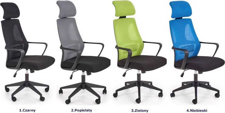 фото Офісне крісло Elior Mercury Black