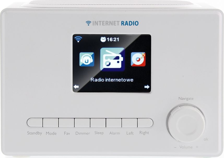 фото Радіоприймач Art WIFI 1002 White