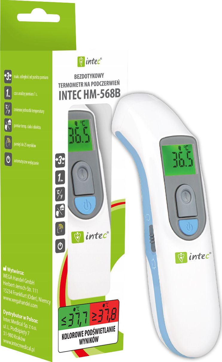 фото Інфрачервоний термометр Intec HM-568B