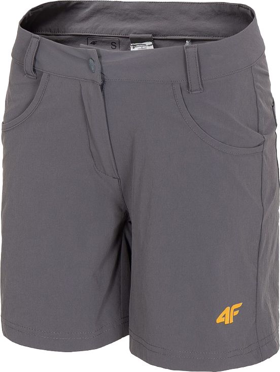 4f 4F Womens Functional Shorts H4L20-SKDF060-23S szare XS