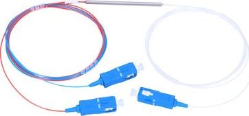 ExtraLink EXTRALINK 1:2 FBT SPLITTER 15:85 SC/UPC 900UM 1M STEEL TUBE