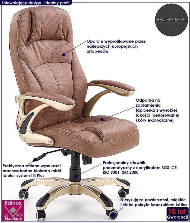 фото Офісне крісло Profeos Karel Brown