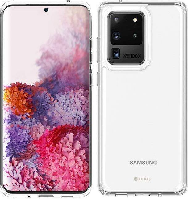 Crong Crong Crystal Shield Cover - Etui Samsung Galaxy S20 Ultra (przezroczysty) uniwersalny