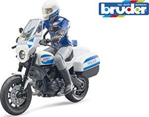Bruder  Policjant bworld Scrambler Ducati police. - 62731