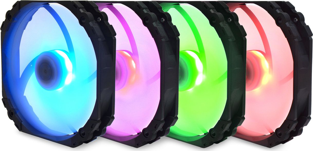 фото Вентилятор Scythe Kaze Flex 140 RGB PWM High (KF1425FD18R-P)