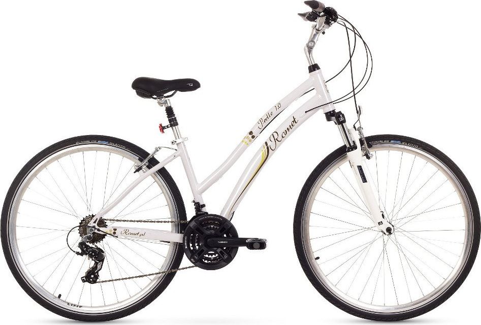 фото Велосипед міський Romet Perlle 1.0 28 White