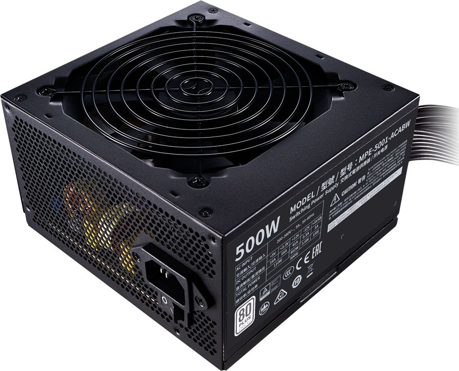фото Блок живлення Cooler Master MWE White V2 500W (MPE-5001-ACABW-NL)