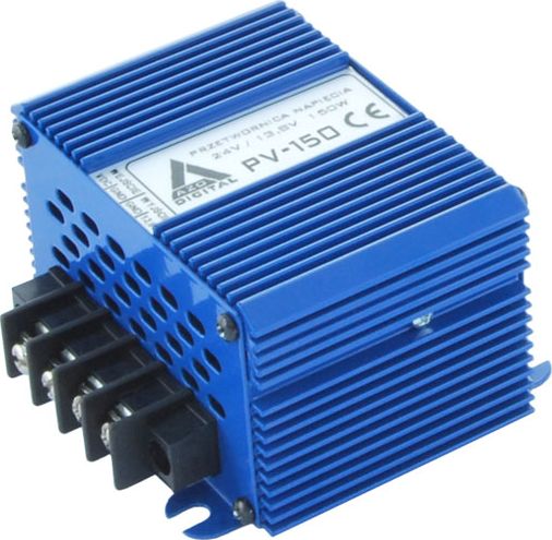 фото Перетворювач (інвертор) DC-DC Azo Digital 3080 VDC / 24 VDC PV-150 150W (4PPRZPV15024)