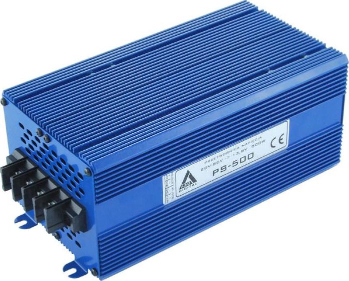 фото Перетворювач (інвертор) DC-DC Azo Digital 3080 VDC / 13.8 VDC PS-500-12V 500W (4PRZ8012PS500)