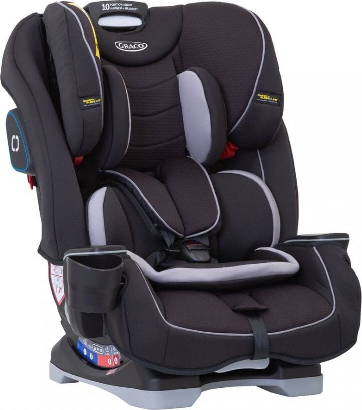 Fotelik samochodowy Grace Automobilinė kėdutė Graco Slimfit 0-36 kg, Black