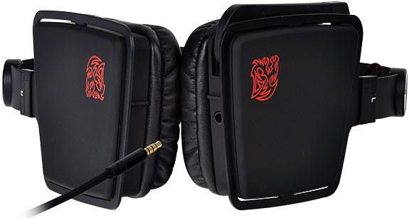 фото Навушники з мікрофоном Thermaltake Verto Red (HT-VTO-ANECBK-12)