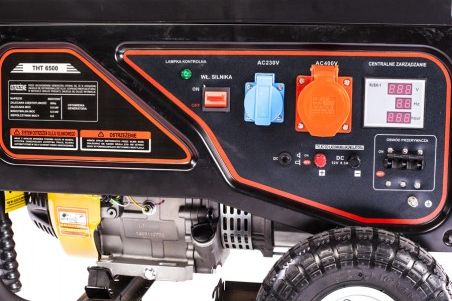 фото Бензиновий генератор Kruzer THT 6500