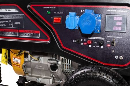 фото Бензиновий генератор Kruzer TH 6500
