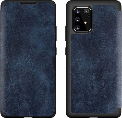Etui Leather Book Samsung A20s A207 niebieski/blue