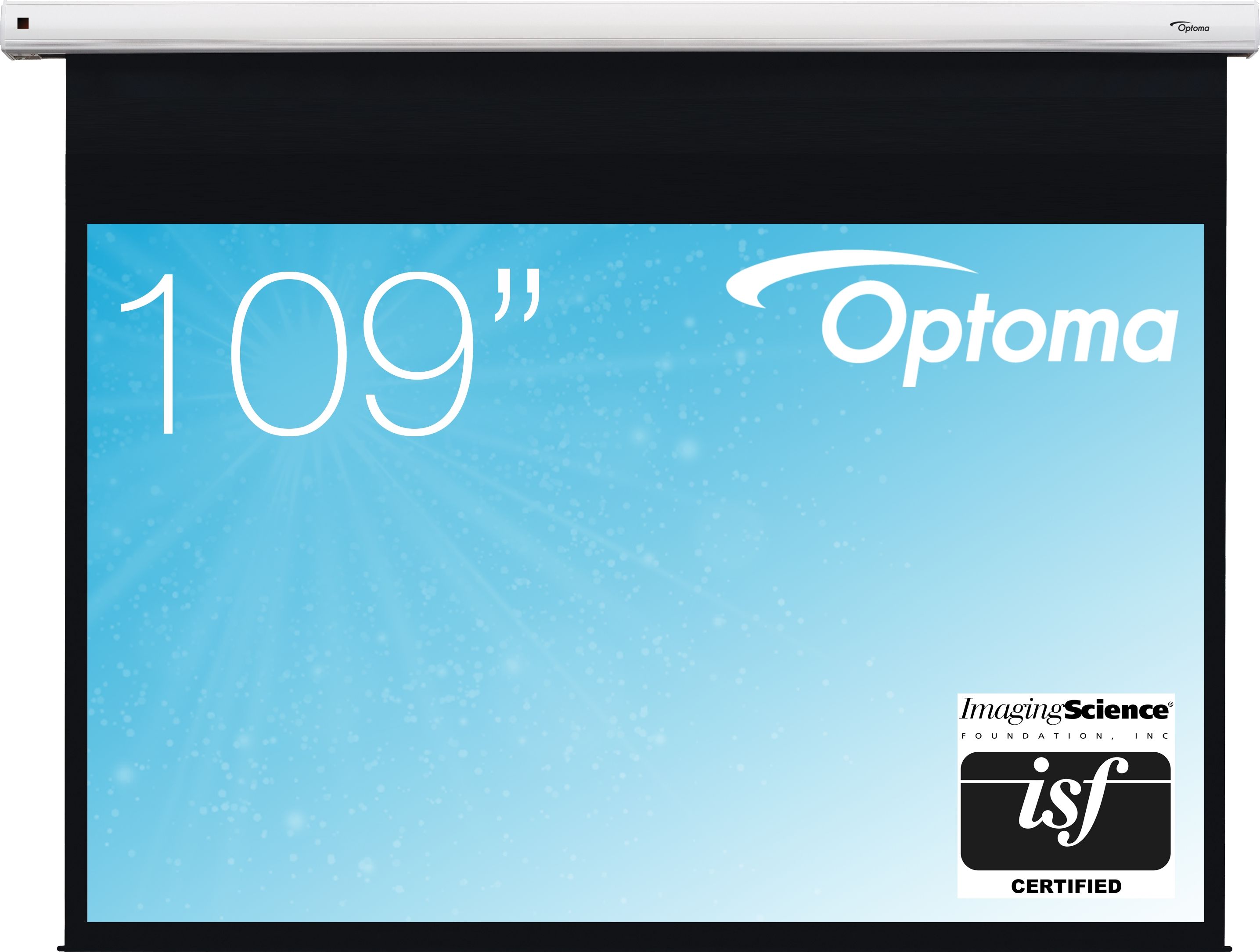 фото Проекційний екран Optoma Motorised 234x146 (DE-1109EGA)