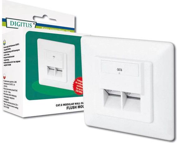 Digitus Gniazdo ścienne RJ-45