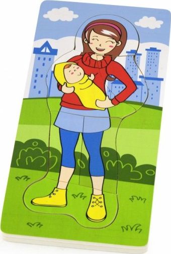 Viga Viga 50405 Puzzle - jak rośnie dzidziuś VIGA 50405 PUZZLE - JAK ROŚNIE DZIDZIUŚ (1822, Viga)