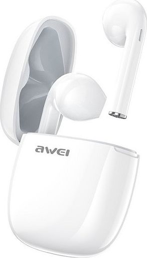 фото Навушники TWS Awei T28 White (AWEI050WHT)