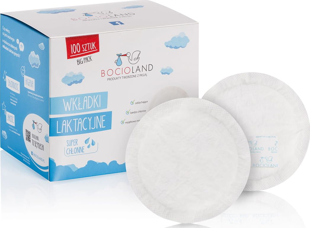 Bocioland Wkładki laktacyjne 100 szt.
