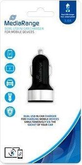 Ładowarka MediaRange MRMA103-02 1x USB-A 3.4 A  (MRMA103-02)