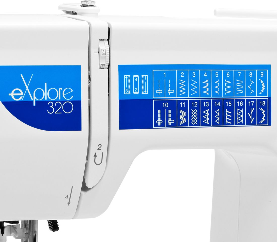 фото Швейна машинка електромеханічна Elna 320 EX