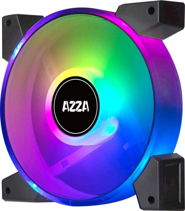 фото Вентилятор Azza Hurricane II ARGB 4-pack (FNAZ-12DRGB2-241)