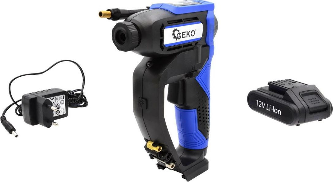 фото Автомобільний компресор (акумуляторний) Geko G80652