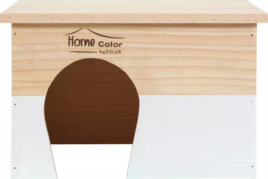 Zolux Domek drewniany Home Color prostokątny L 175x280x230 mm