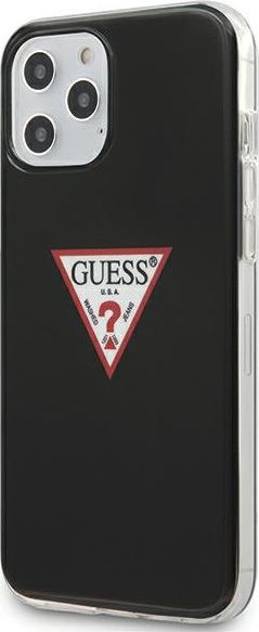 Guess Etui Guess Triangle Collection HardCase do iPhone 12 / 12 Pro czarne