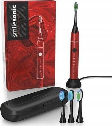 фото Електрична зубна щітка Smilesonic EX Red