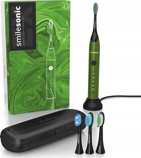 фото Електрична зубна щітка Smilesonic EX Green
