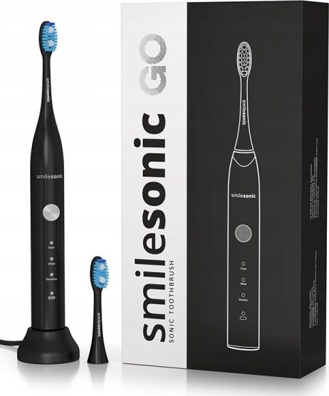 фото Електрична зубна щітка Smilesonic GO Black