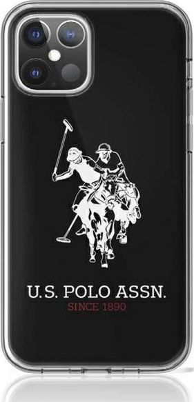 U.S. Polo Assn US Polo USHCP12MTPUHRBK iPhone 12/12 Pro 6,1" czarny/black Shiny Big Logo