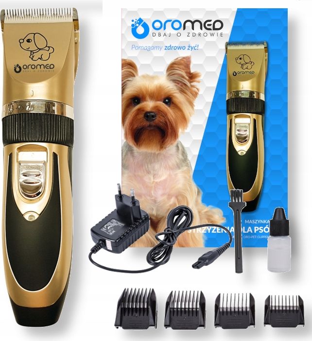 фото Машинка для стрижки тварин Oromed Oro-Pet Clipper Gold