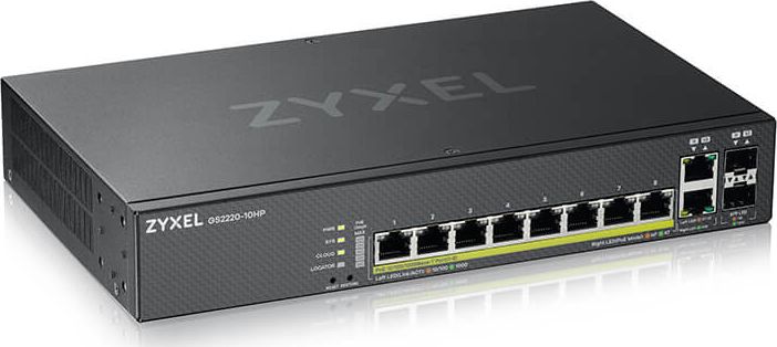 фото Комутатор керований ZyXEL GS2220-10HP-EU0101