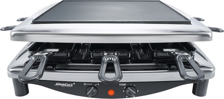 фото Раклетница-гриль Steba RC 3 Plus Black/Silver