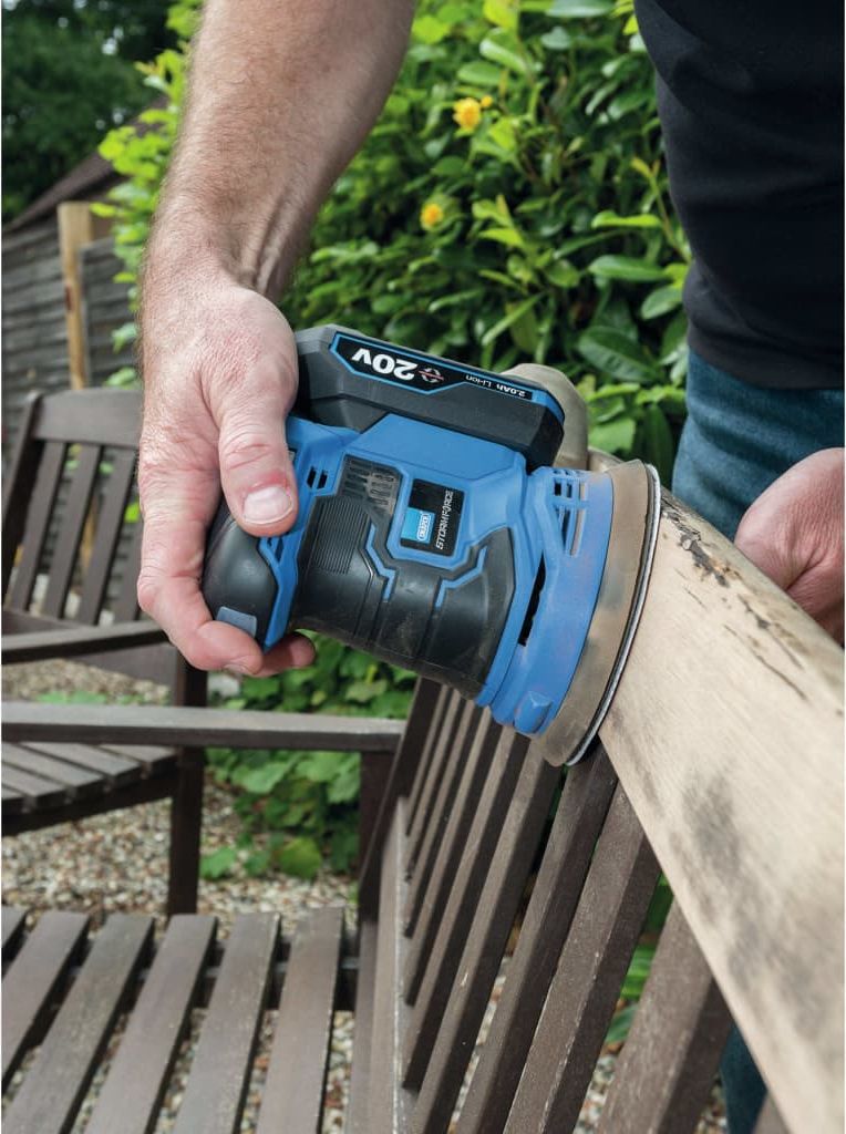 фото Вібраційна шліфмашина Draper Storm Force