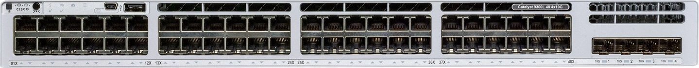 фото Комутатор керований Cisco C9300L-48T-4X-A