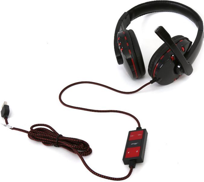 фото Навушники з мікрофоном Freestyle FH-5401 Red (42690)