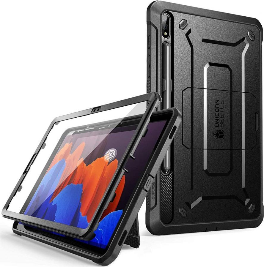 Etui na tablet Supcase SUPCASE UNICORN BEETLE PRO GALAXY TAB S7+ PLUS 12.4 T970/T976 BLACK (843439134058) - 843439134058