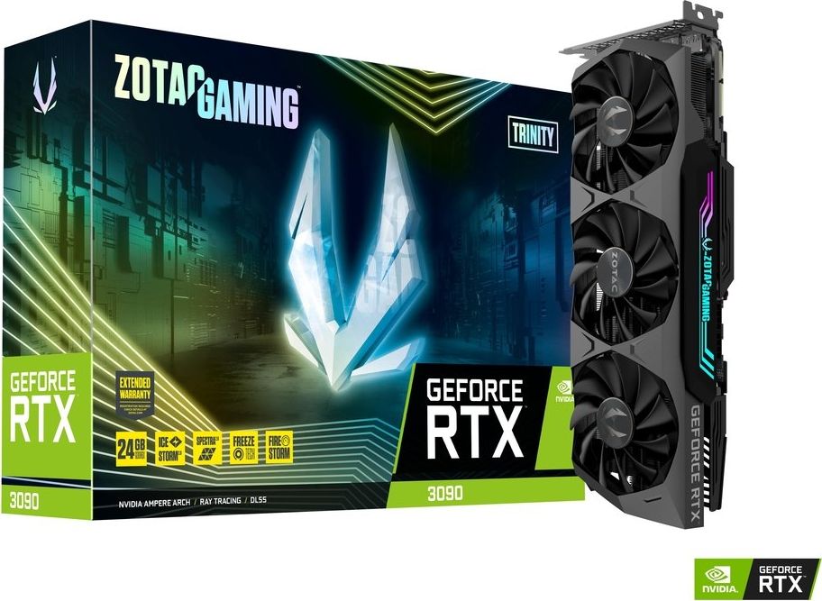 фото Видеокарта Zotac Gaming GeForce RTX 3090 Trinity 24 GB (ZT-A30900D-10P)